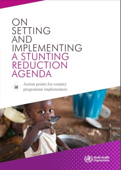 On setting and implementing a stunting reduction agenda