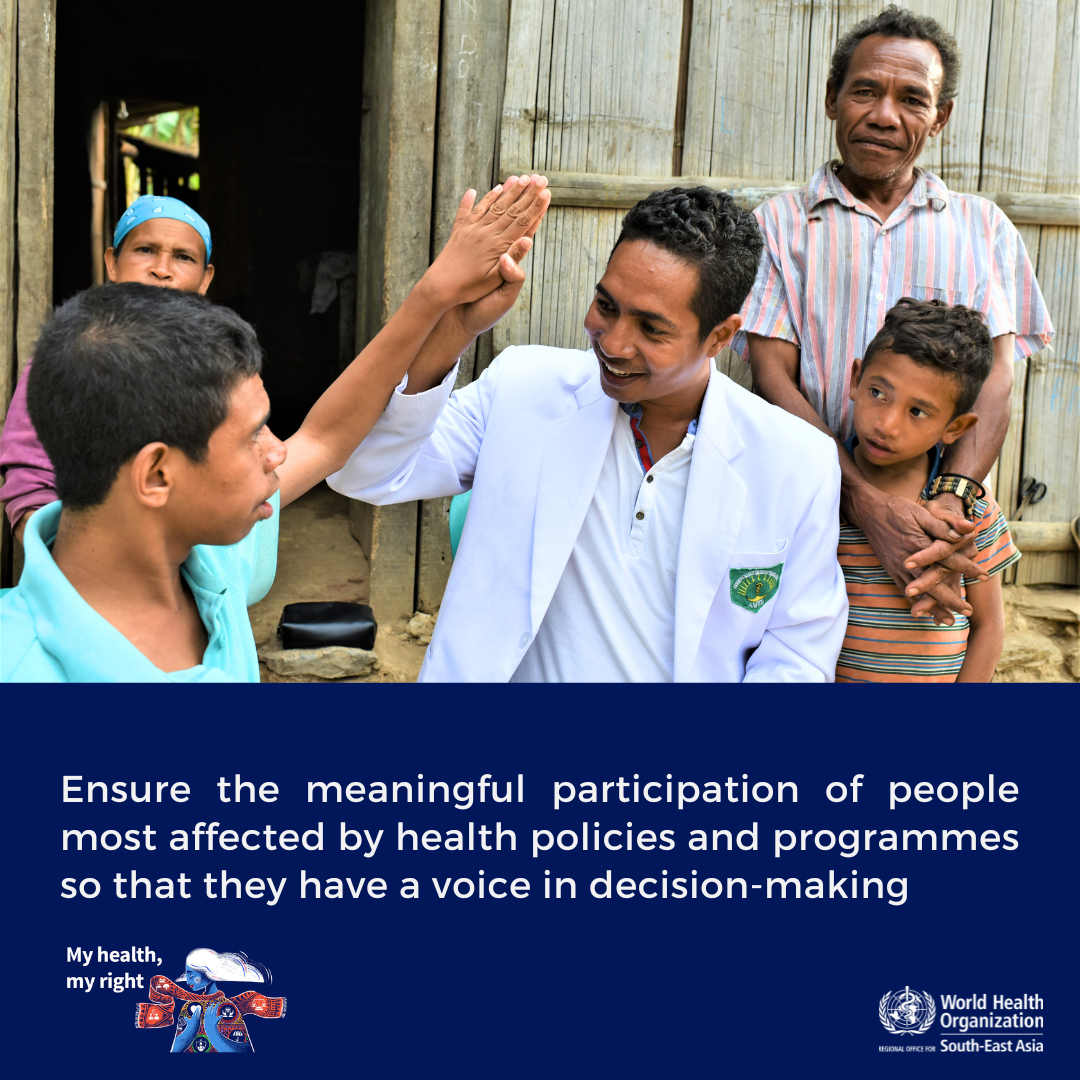 World Health Day 2024 - My Health, My Right