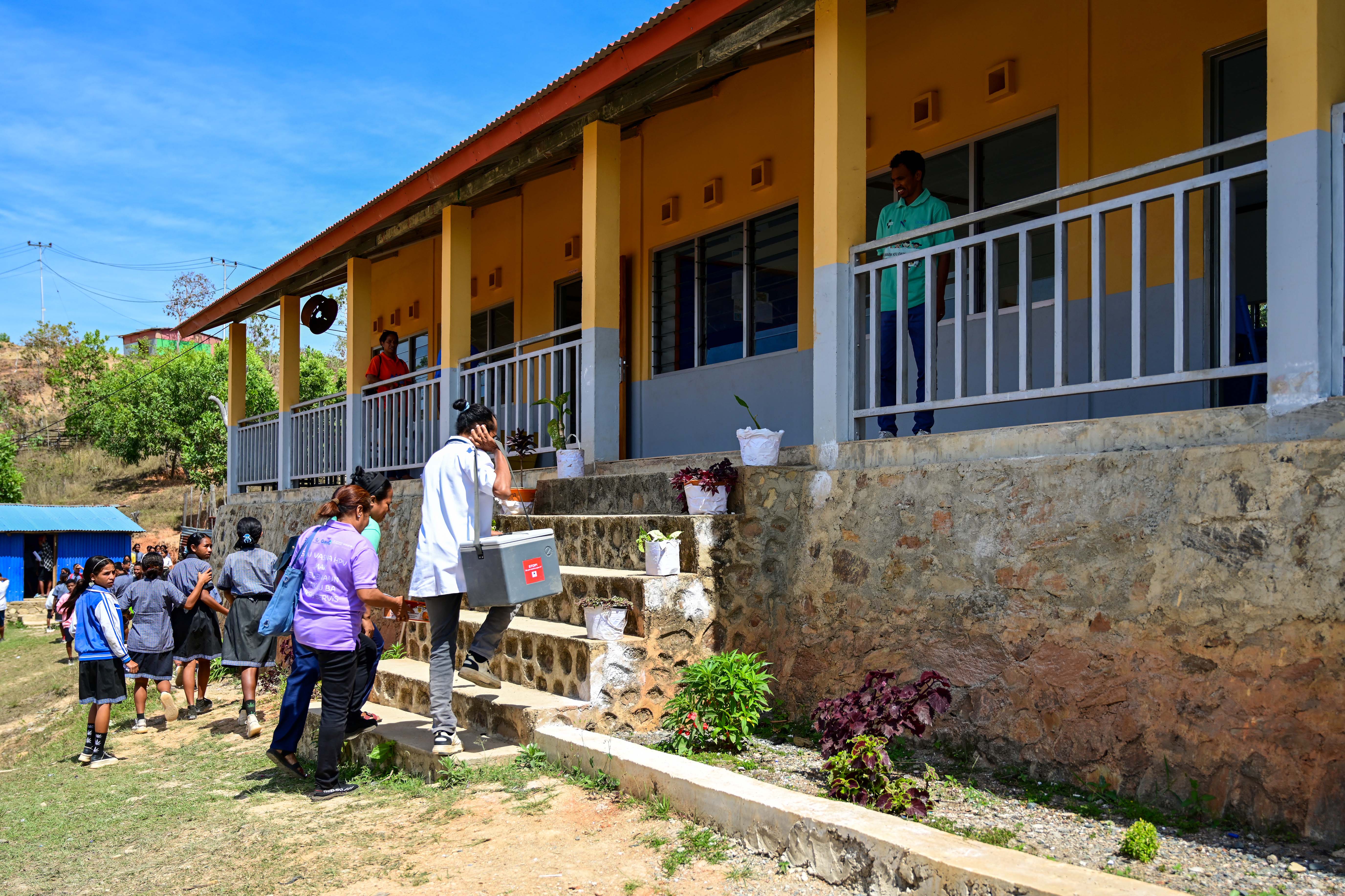 Doctor arrived in EBC Remanaru, Laclo, Manatuto