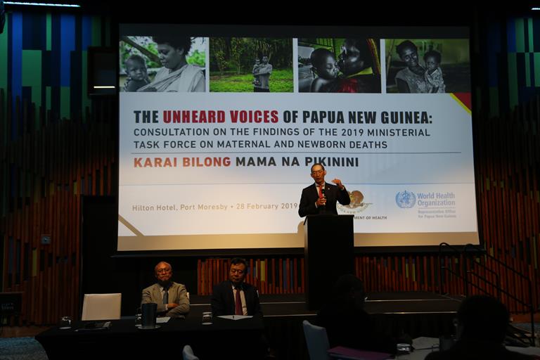 #03 RD Dr Kasai during the Karai bilong Mama na Pikinini consultation meet in Port Moresby #03 RD Dr Kasai during the Karai bilong Mama na Pikinini consultation meet in Port Moresby