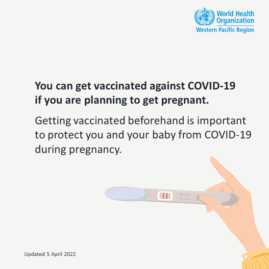 Graphic on COVID-19 vaccines and fertility